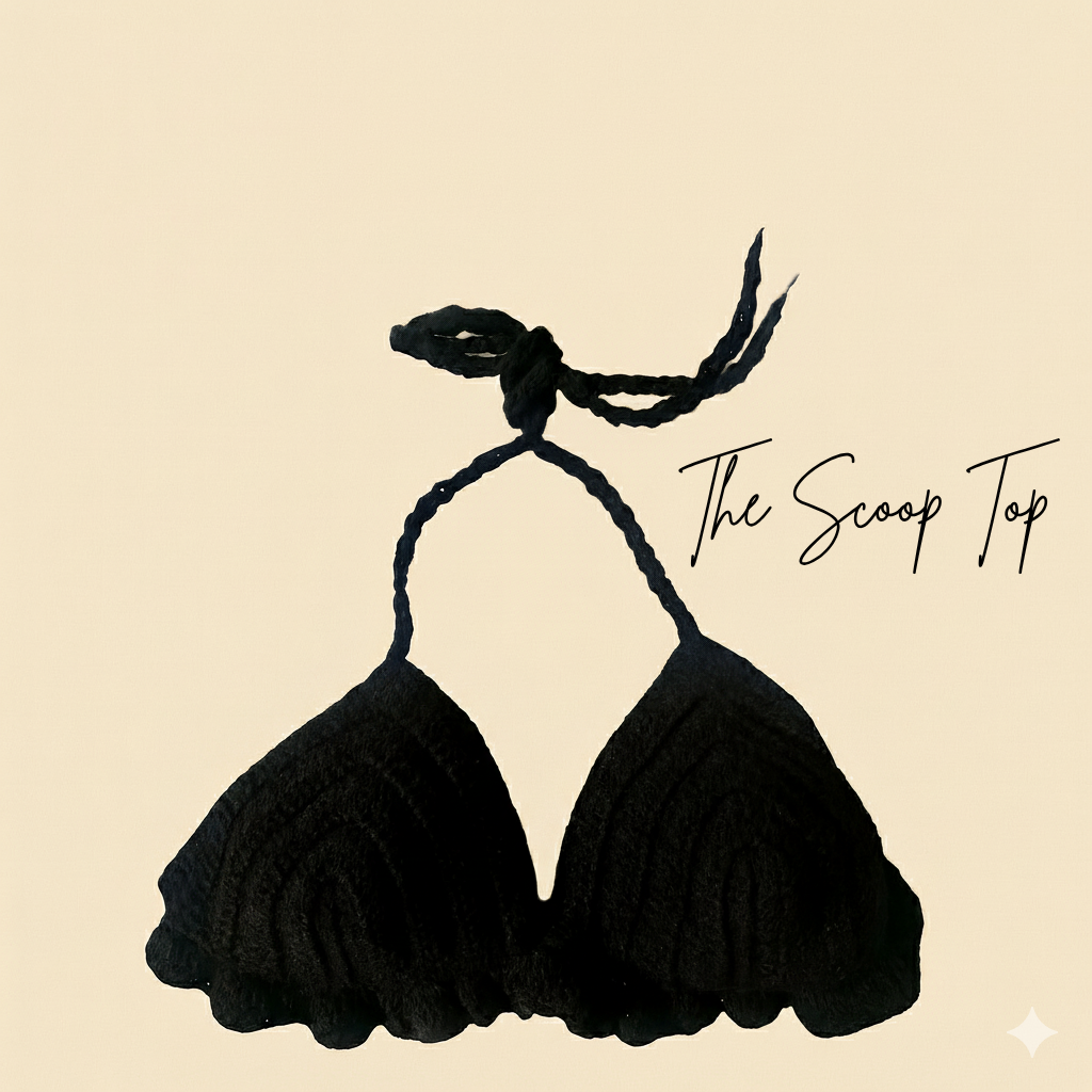 The Scoop Top (Black)